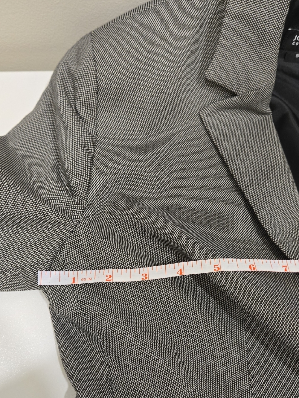 Jones New York Gray Blazer Professional Business Attire - Picture 11 of 16